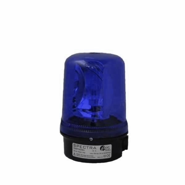 B300RTH024.5 E2S B300RTH024B/B Rotating Beacon B300RTH  24vDC 5:BLUE 20w Halogen G6.35 IP65